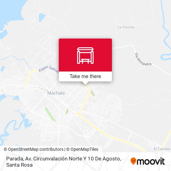 Parada, Av. Circunvalación Norte Y 10 De Agosto map