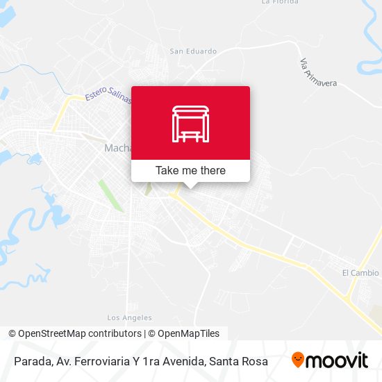 Parada, Av. Ferroviaria Y 1ra Avenida map