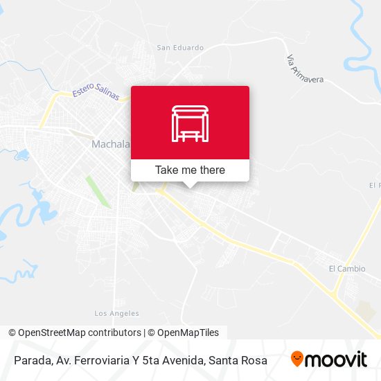 Parada, Av. Ferroviaria Y 5ta Avenida map