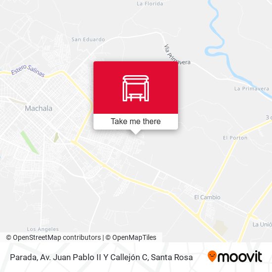 Parada, Av. Juan Pablo II Y Callejón C map