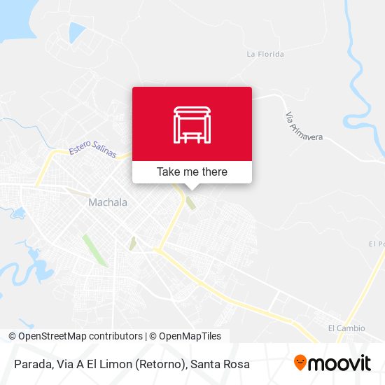 Parada, Via A El Limon (Retorno) map