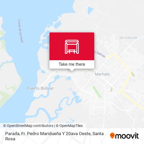 Parada, Fr. Pedro Maridueña Y 20ava Oeste map