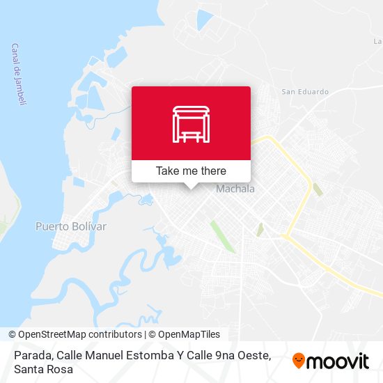 Parada, Calle Manuel Estomba Y Calle 9na Oeste map