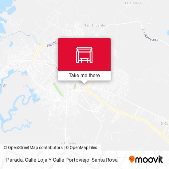 Parada, Calle Loja Y Calle Portoviejo map