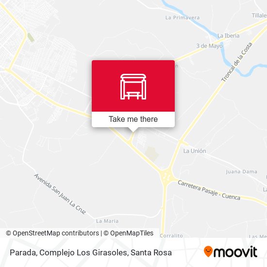 Parada, Complejo Los Girasoles map