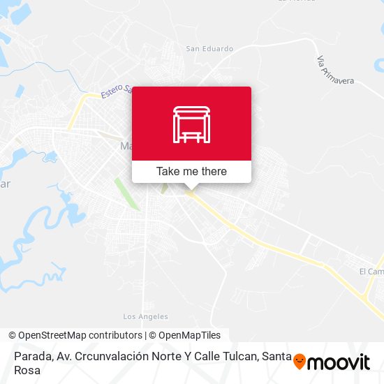 Parada, Av. Crcunvalación Norte Y Calle Tulcan map