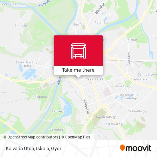 Kálvária Utca, Iskola map