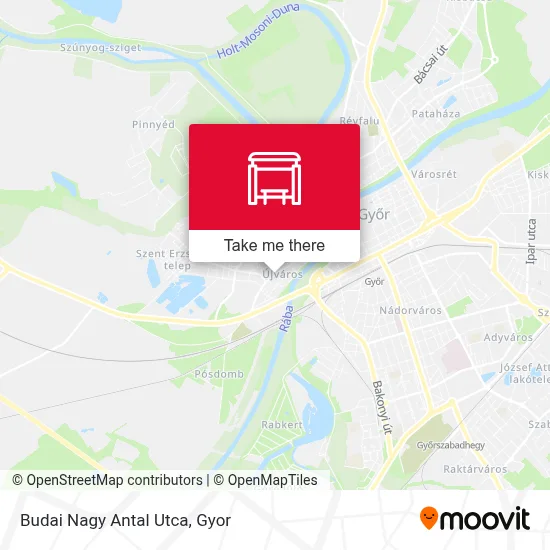 Budai Nagy Antal Utca map