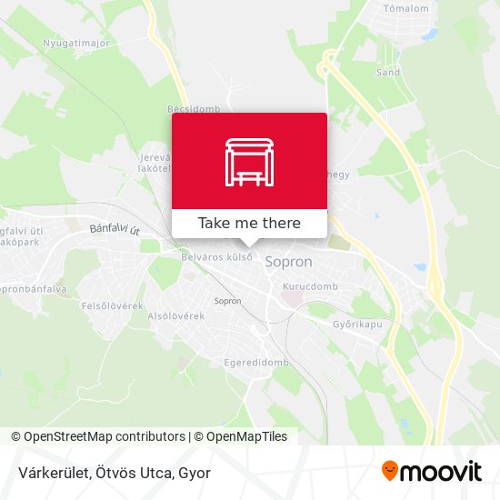 Várkerület, Ötvös Utca map