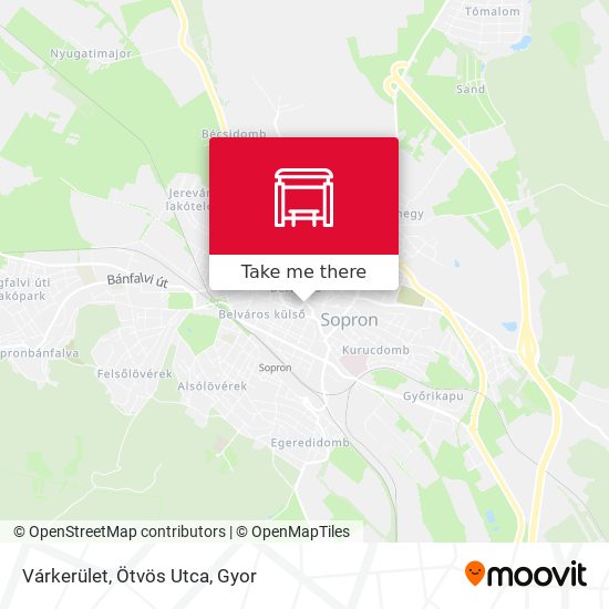 Várkerület, Ötvös Utca map