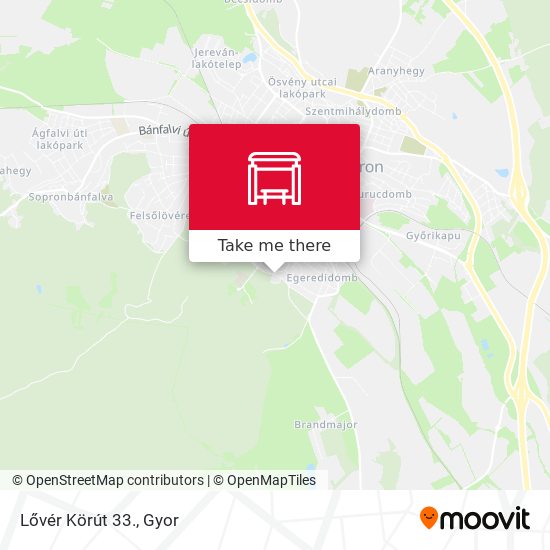 Lővér Körút 33. map