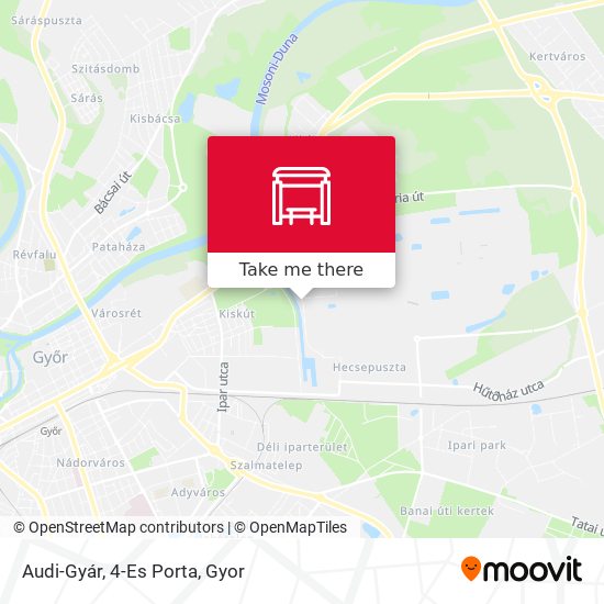 Audi-Gyár, 4-Es Porta map