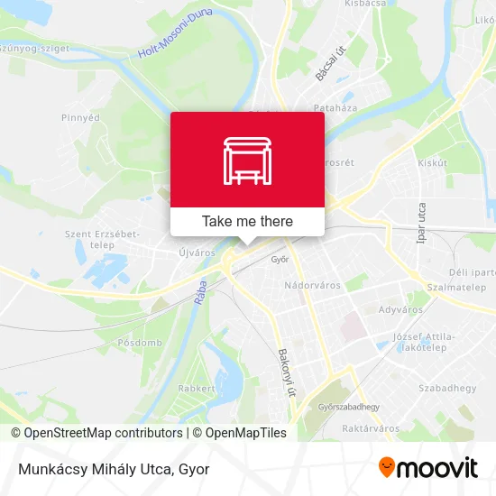 Munkácsy Mihály Utca map