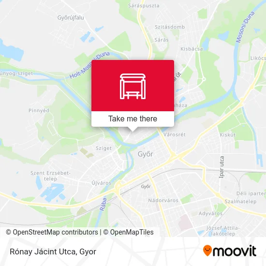 Rónay Jácint Utca map