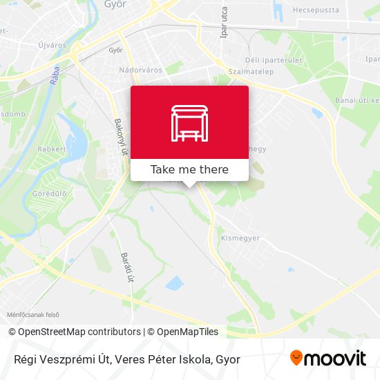 Régi Veszprémi Út, Veres Péter Iskola map