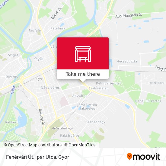 Fehérvári Út, Ipar Utca map