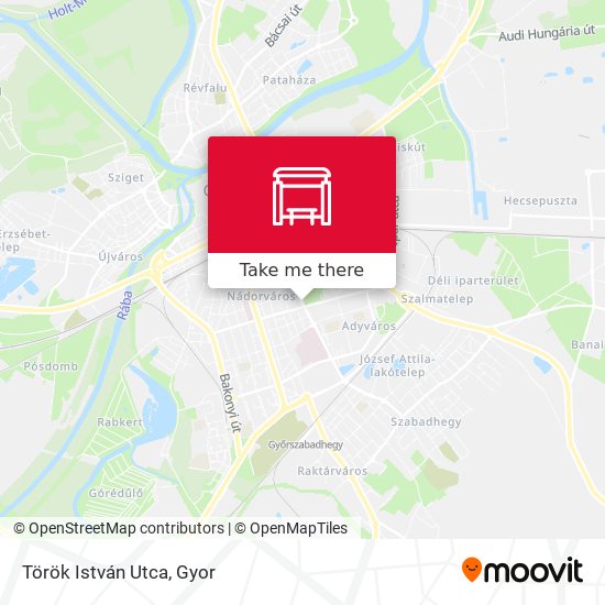 Török István Utca map