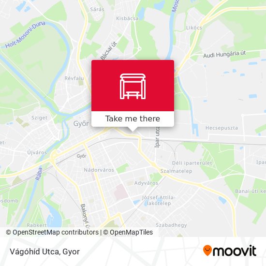 Vágóhíd Utca map