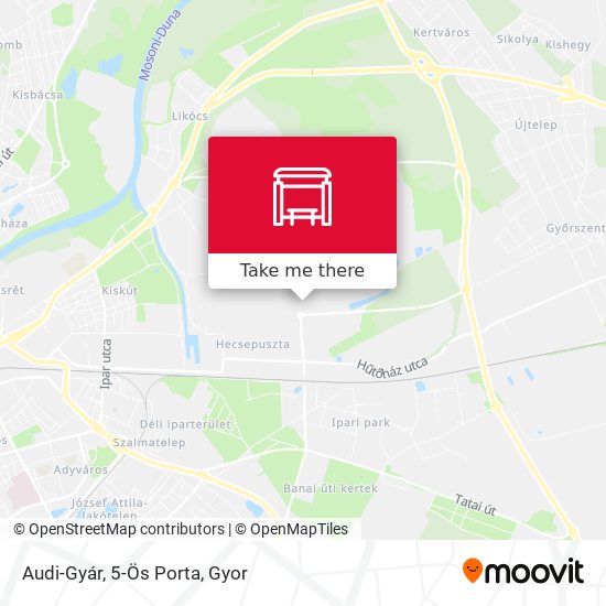Audi-Gyár, 5-Ös Porta map