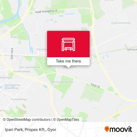 Ipari Park, Propex Kft. map
