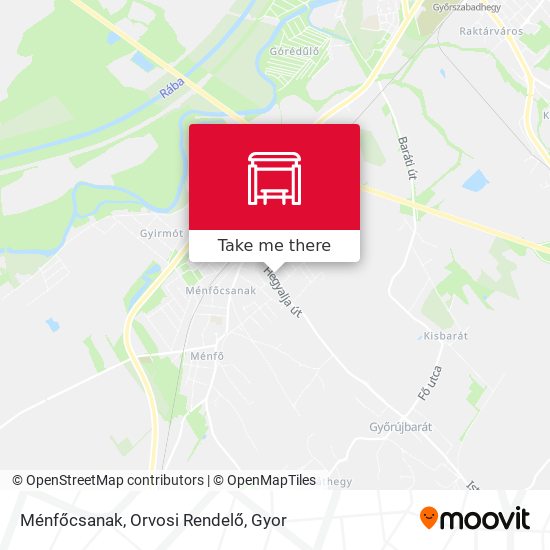 Ménfőcsanak, Orvosi Rendelő map