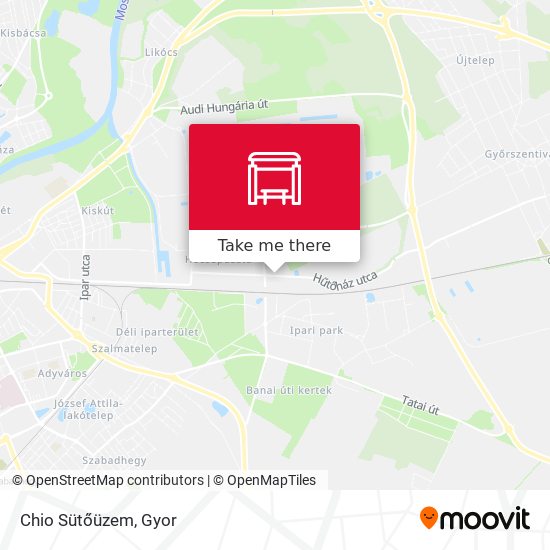 Chio Sütőüzem map