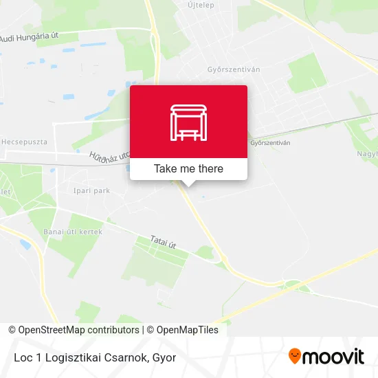 Loc 1 Logisztikai Csarnok map