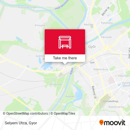 Selyem Utca map