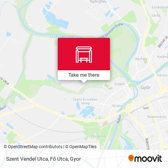 Szent Vendel Utca, Fő Utca map