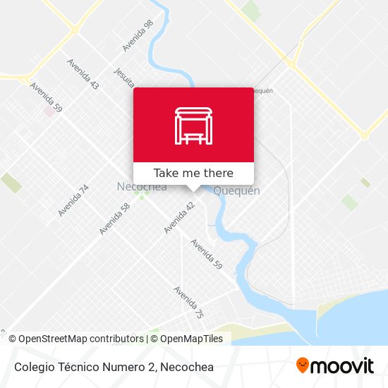 Colegio Técnico Numero 2 map