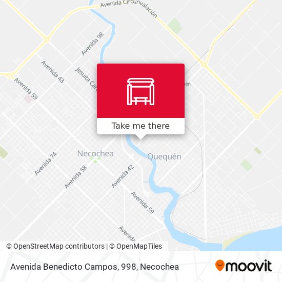 Avenida Benedicto Campos, 998 map