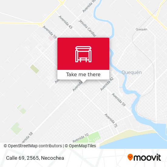 Mapa de Calle 69, 2565