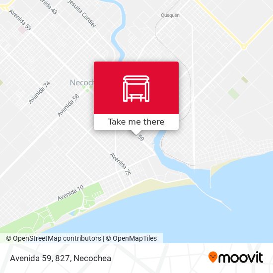 Mapa de Avenida 59, 827