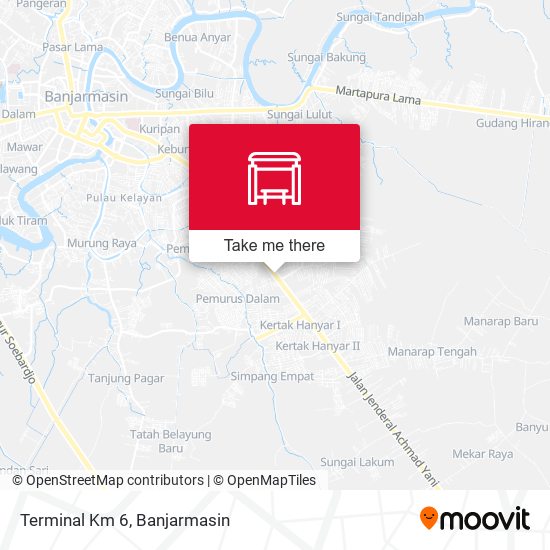 Terminal Km 6 map