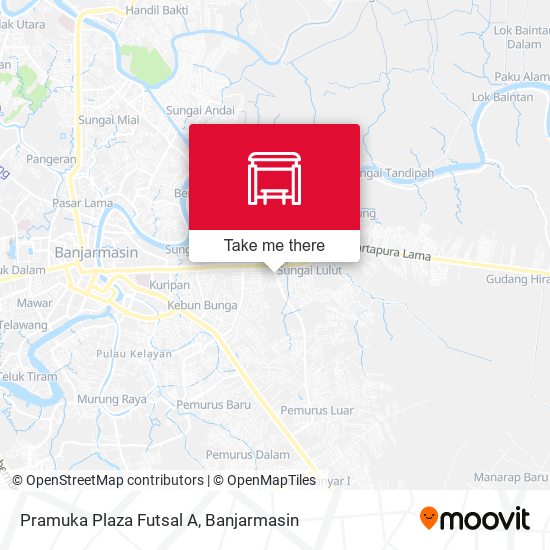 Pramuka Plaza Futsal A map