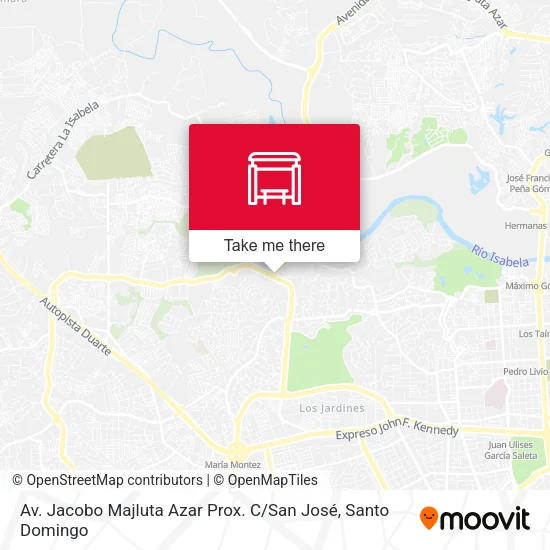 Mapa de Av. Jacobo Majluta Azar Prox. C / San José