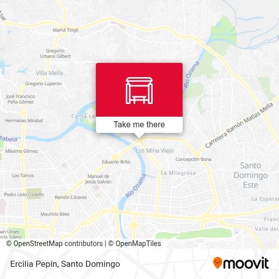 Mapa de Ercilia Pepín