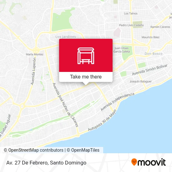 Mapa de Av. 27 De Febrero