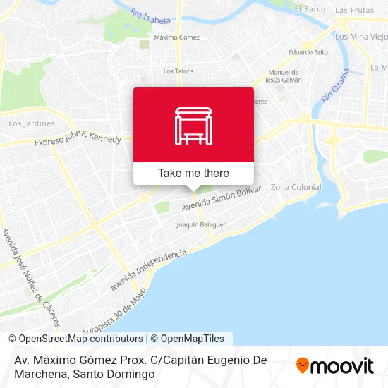 Av. Máximo Gómez Prox. C / Capitán Eugenio De Marchena map