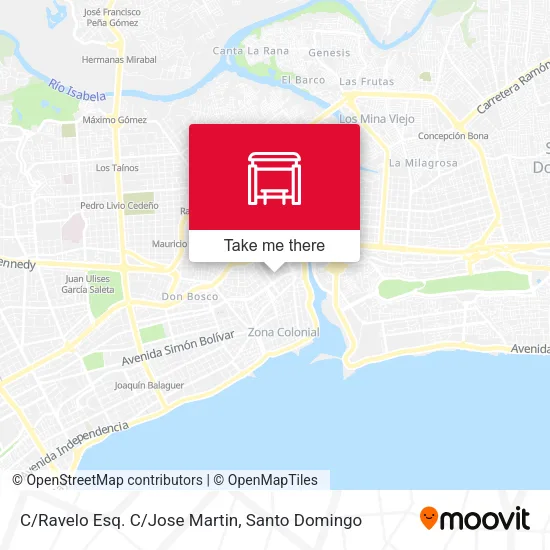 C/Ravelo Esq. C/Jose Martin map