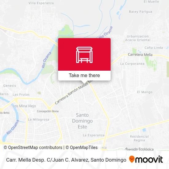 Carr. Mella Desp. C / Juan C. Alvarez map