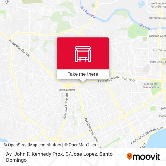 Av. John F. Kennedy Prox. C / Jose Lopez map
