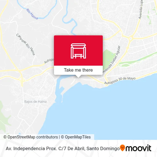 Av. Independencia Prox. C / 7 De Abril map