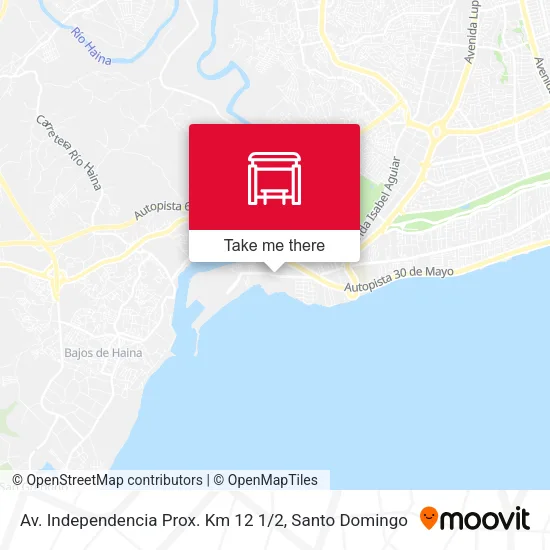 Mapa de Av. Independencia Prox. Km 12 1 / 2