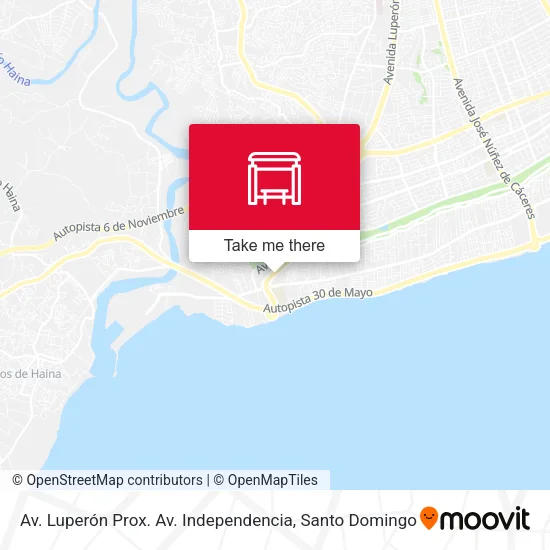 Mapa de Av. Luperón Prox. Av. Independencia