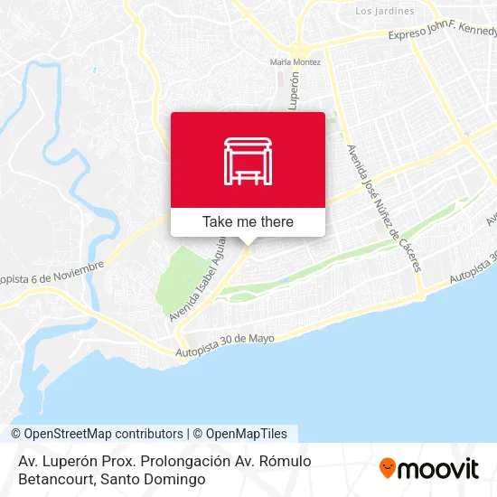 Mapa de Av. Luperón Prox. Prolongación Av. Rómulo Betancourt