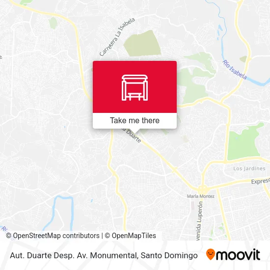 Mapa de Aut. Duarte Desp. Av. Monumental