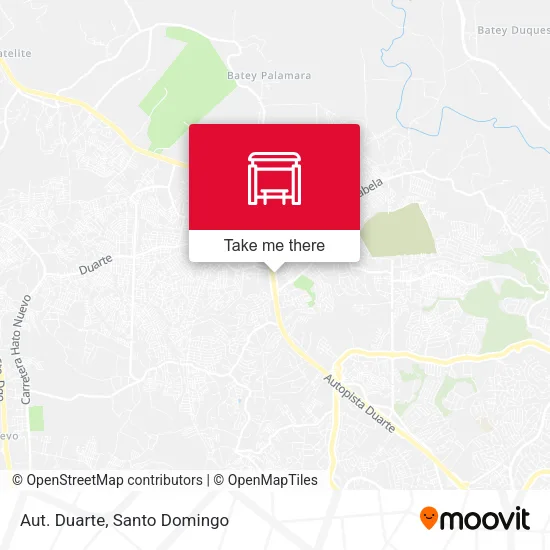 Aut. Duarte map
