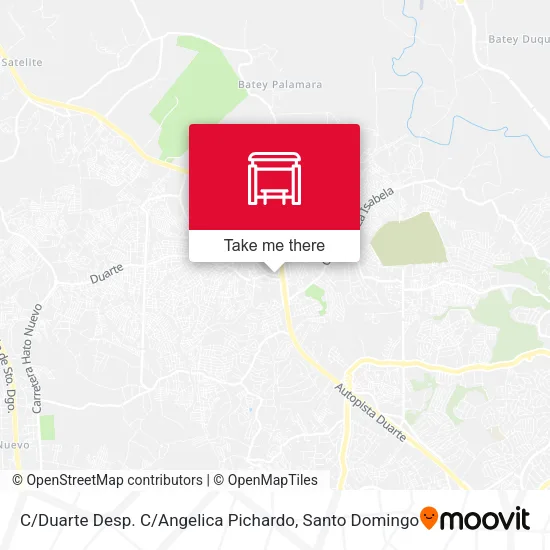 Mapa de C / Duarte Desp. C / Angelica Pichardo