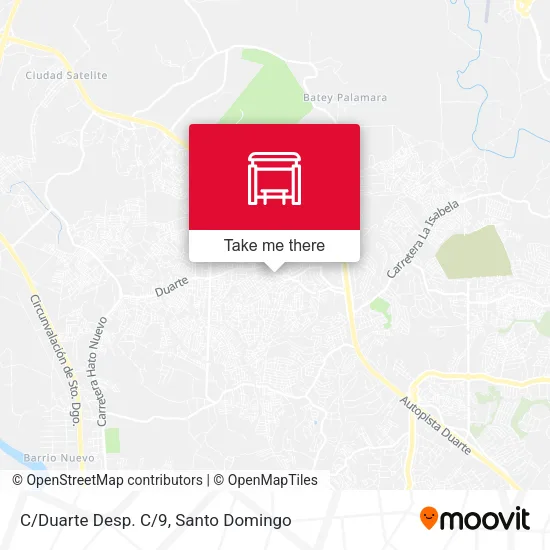 Mapa de C/Duarte Desp. C/9